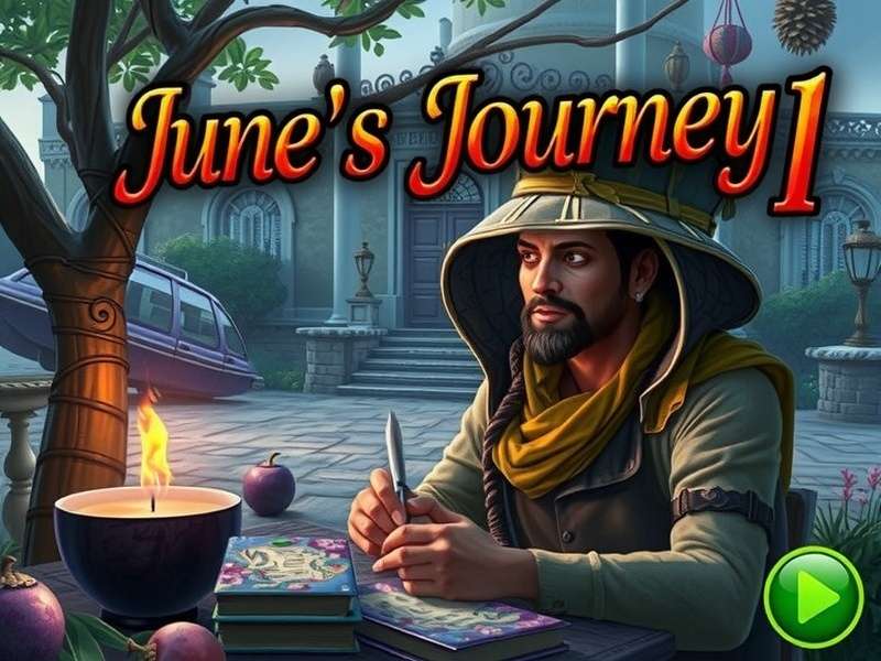 June's Journey 1 गेमप्ले स्क्रीनशॉट - जून पार्कर एक रहस्यमय कमरे में छिपी वस्तुओं की तलाश कर रही है