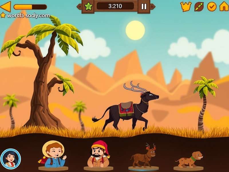 June's Journey Game Facebook Play पर गेमप्ले स्क्रीनशॉट