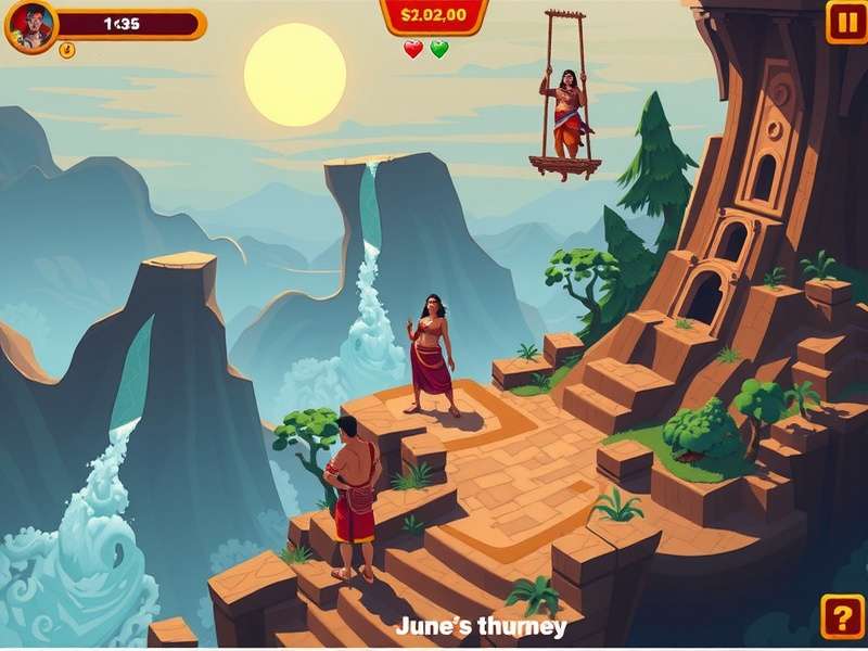 फेसबुक पर जून की जर्नी गेमप्ले स्क्रीनशॉट