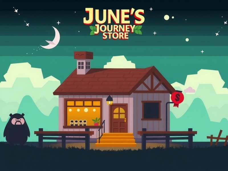 June's Journey game interface on a mobile device