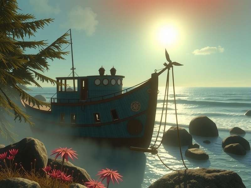 June's Journey gameplay on a large PC monitor showing a detailed hidden object scene