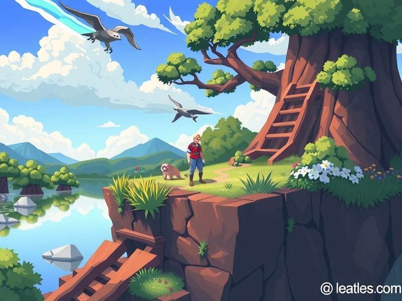 Woman playing June's Journey game on a laptop computer