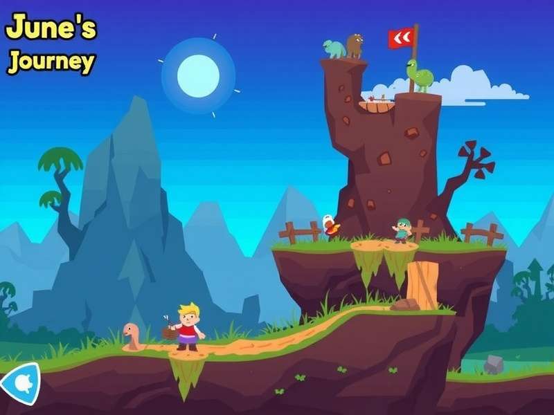 Woman playing June's Journey game on a laptop and mobile phone