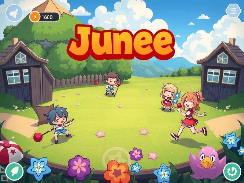 Screenshot of a treehouse near a bench in June's Journey