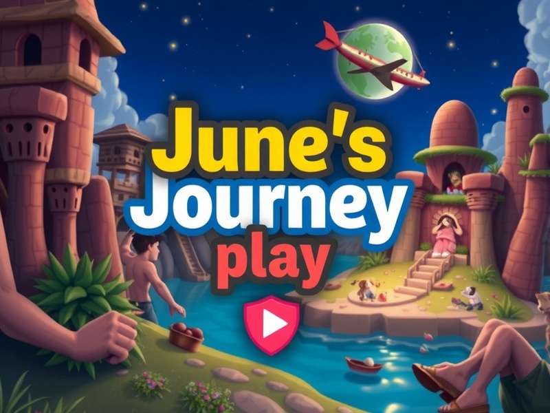 June's Journey hidden object gameplay scene showing detailed search area
