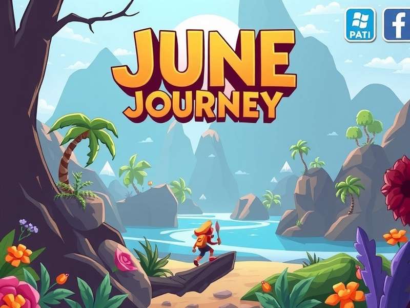 June's Journey gameplay screenshot on Facebook showing a hidden object scene
