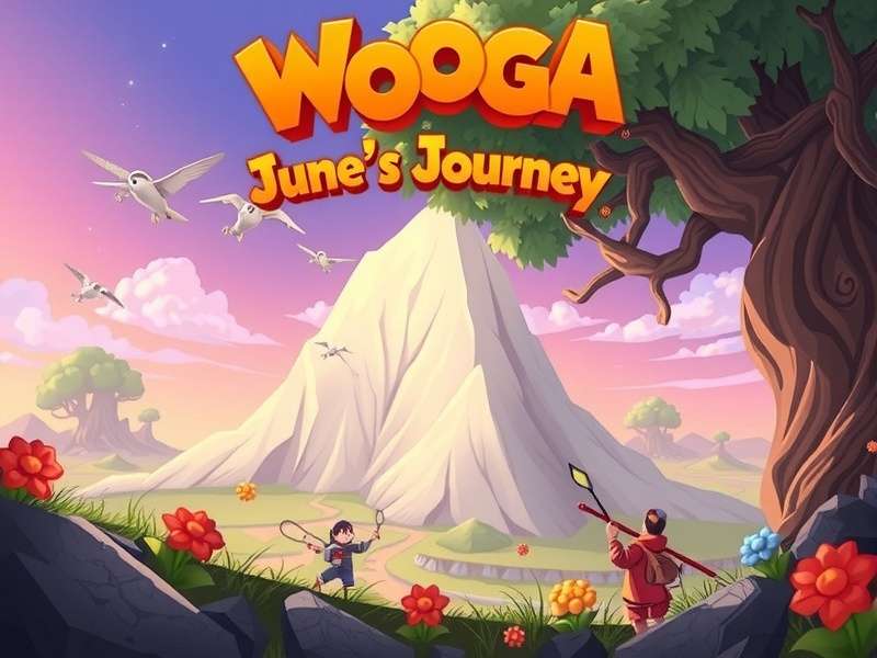 June's Journey gameplay screenshot showing a detailed hidden object scene in a luxurious garden