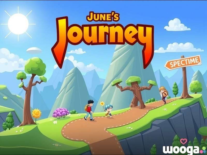 Vintage detective desk with magnifying glass and old letters, evoking June's Journey mystery theme