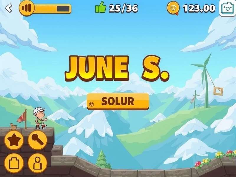 June's Journey installation process on mobile devices showing step-by-step guide