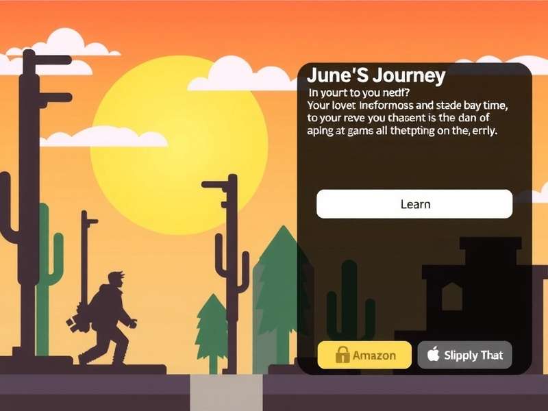 June's Journey gameplay on Amazon Fire Tablet showing hidden object scene