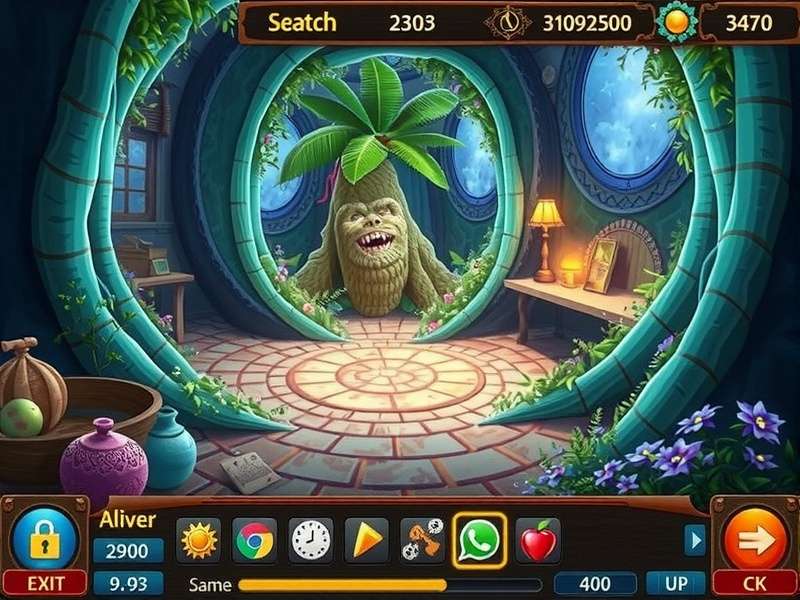 June's Journey Hidden Object Game running on a PC with scenic visuals