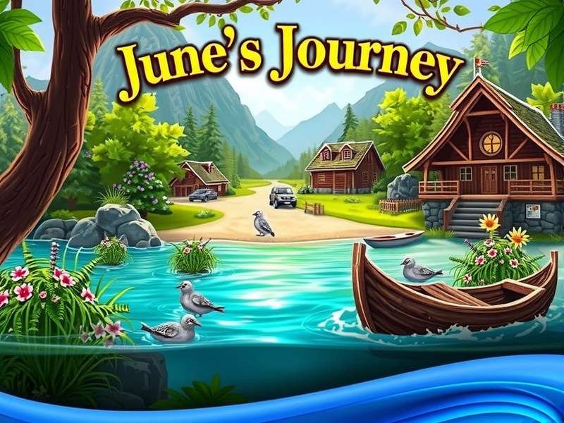 June's Journey gameplay scene showcasing hidden object search in a detailed Victorian setting