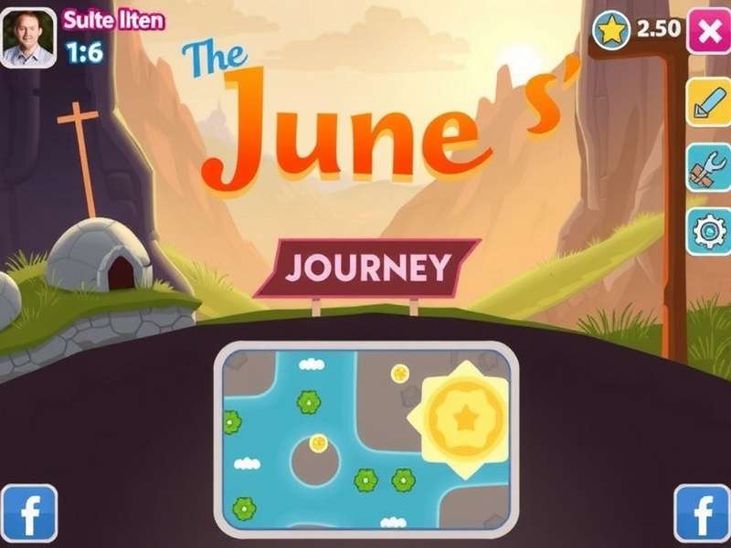 June's Journey gameplay on Facebook Play showing hidden object scenes