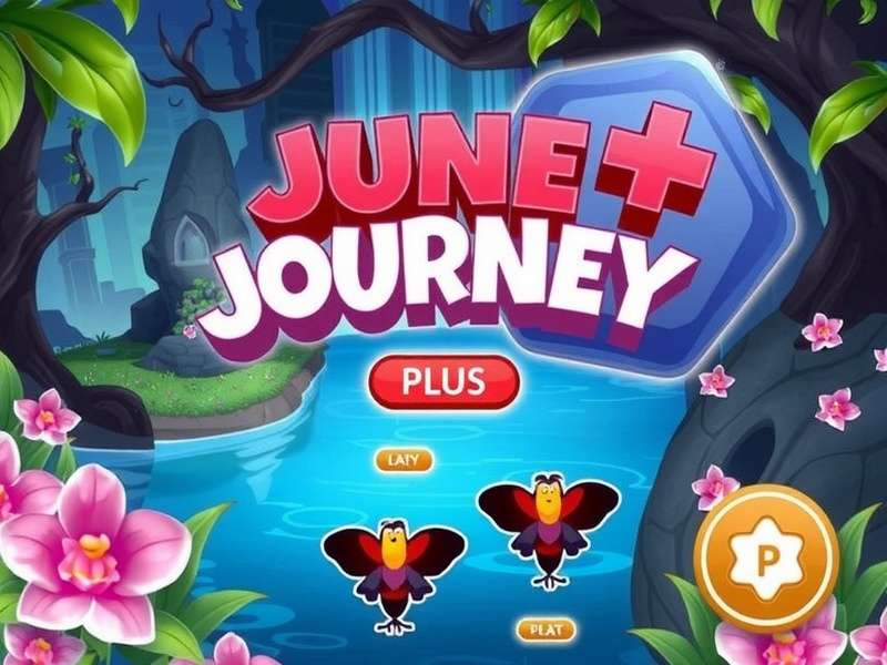 June's Journey Orchid Plus App interface on mobile device