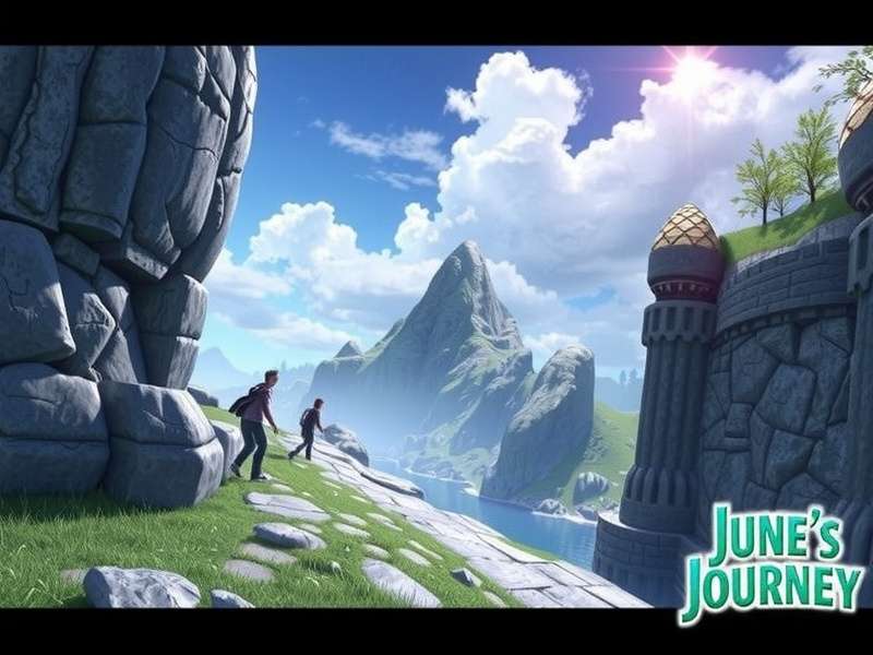 June's Journey gameplay on a large PC monitor showing a detailed hidden object scene