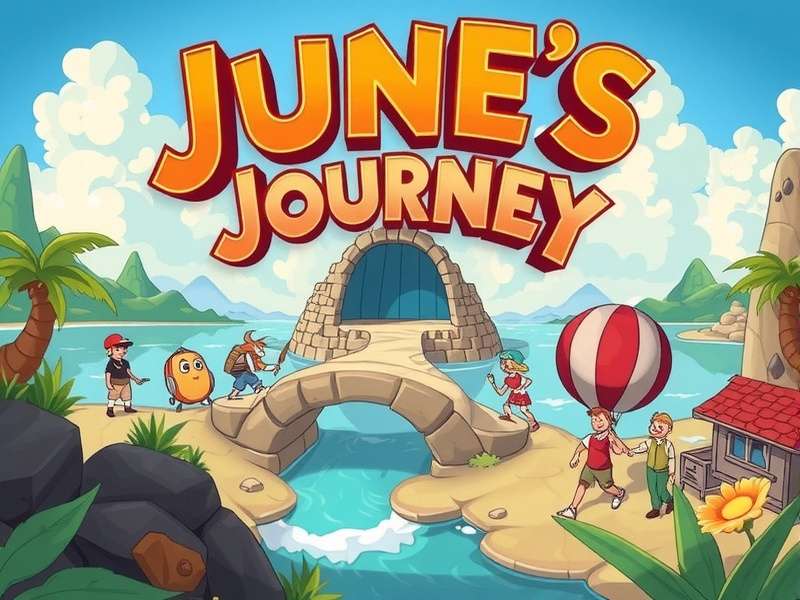 June's Journey for Windows gameplay screenshot showing hidden object scene on a laptop