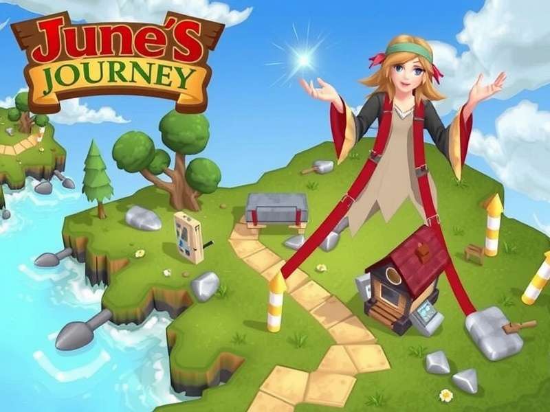 June's Journey PC gameplay scene with hidden object clues and lush gardens