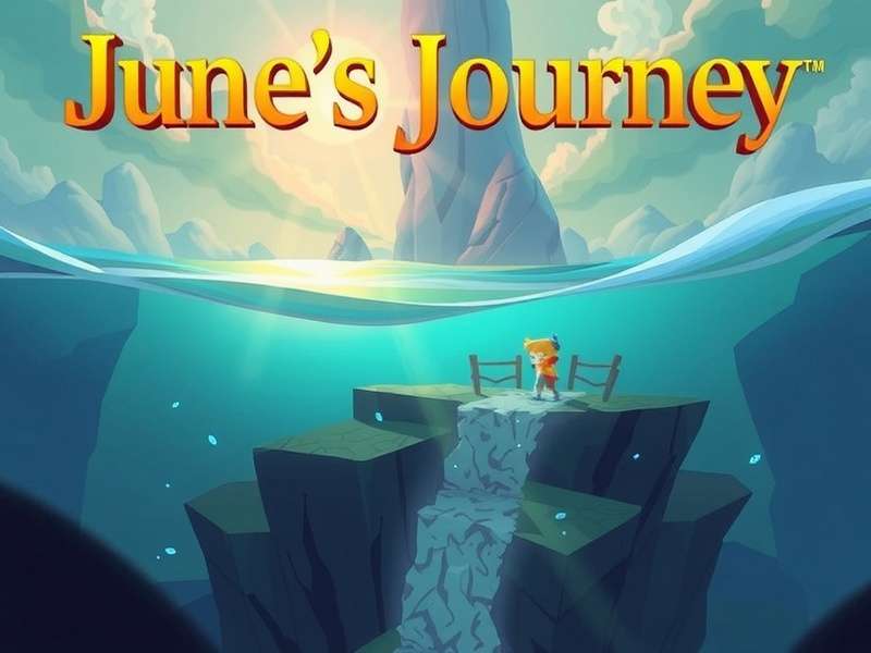 June's Journey hidden object scene with mystery and vintage aesthetics