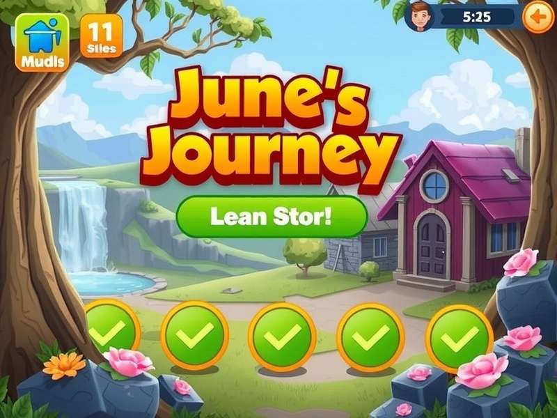 June's Journey gameplay scene with hidden objects and mysteries — unblock on Facebook guide