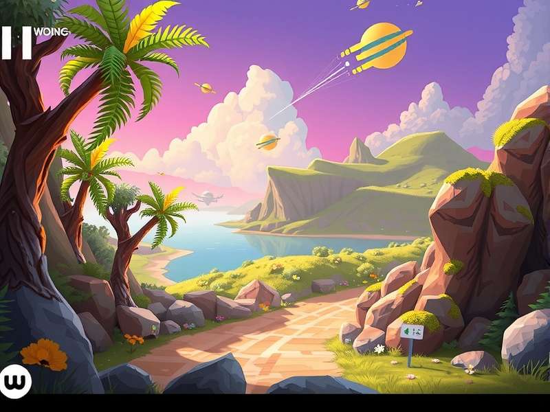 June's Journey by Wooga – hidden object game scene with orchids and mystery