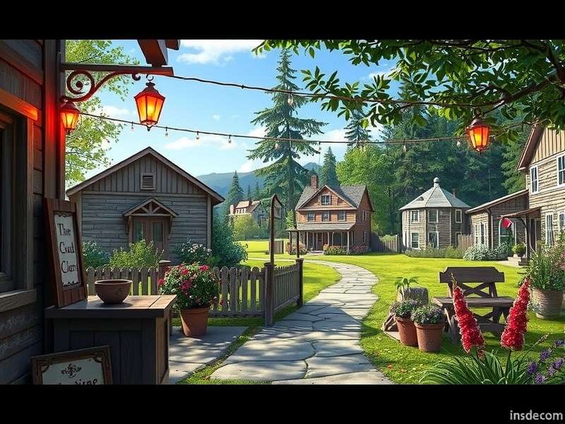 June's Journey hidden object game running on Windows 11 laptop with vibrant scenes