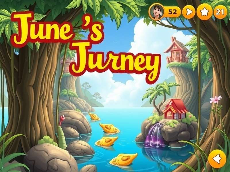 June's Journey gameplay showing hidden object list and estate renovation